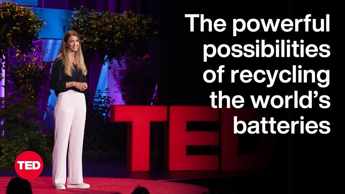 The Powerful Possibilities of Recycling the World's Batteries | Emma Nehrenheim