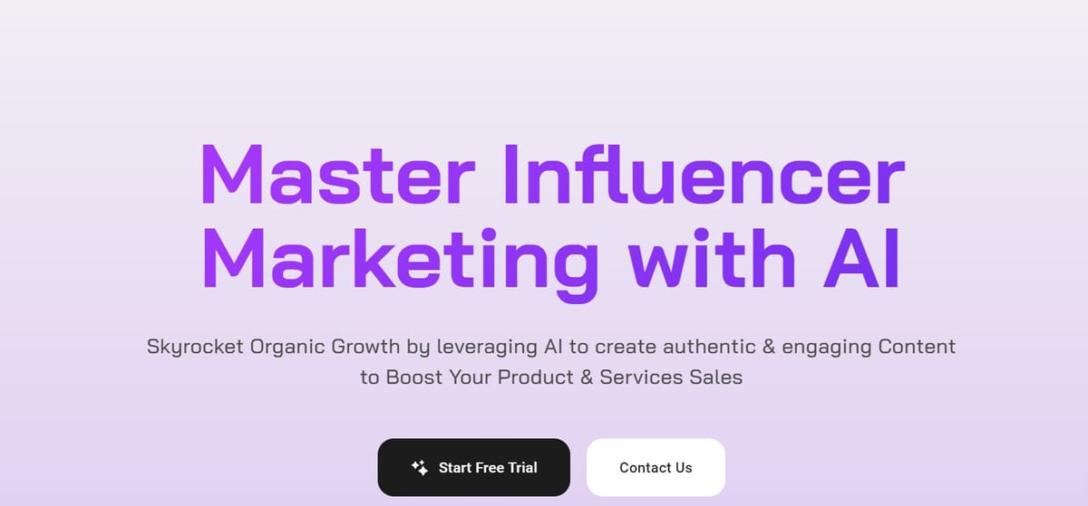 Master Influencer Marketing with AI