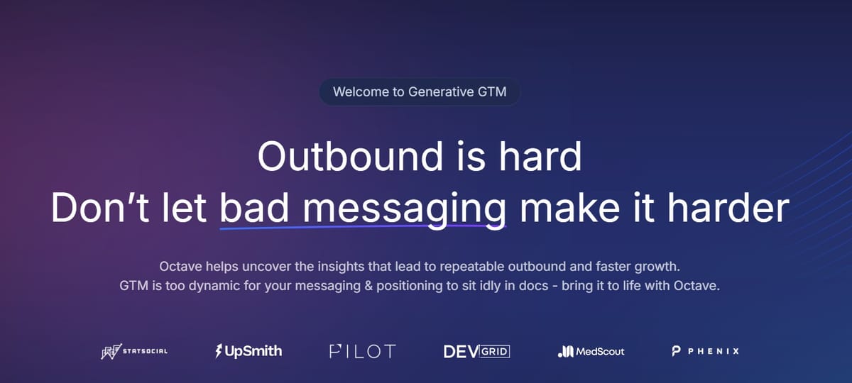 A GTM platform that understands your product