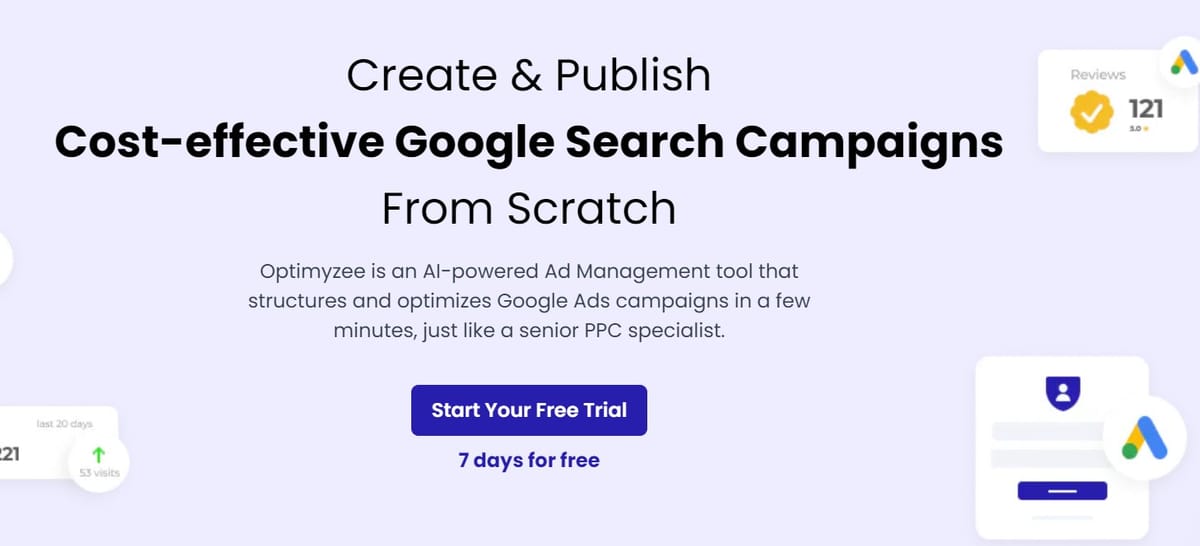 Create & Publish Cost-effective Google Search Campaigns