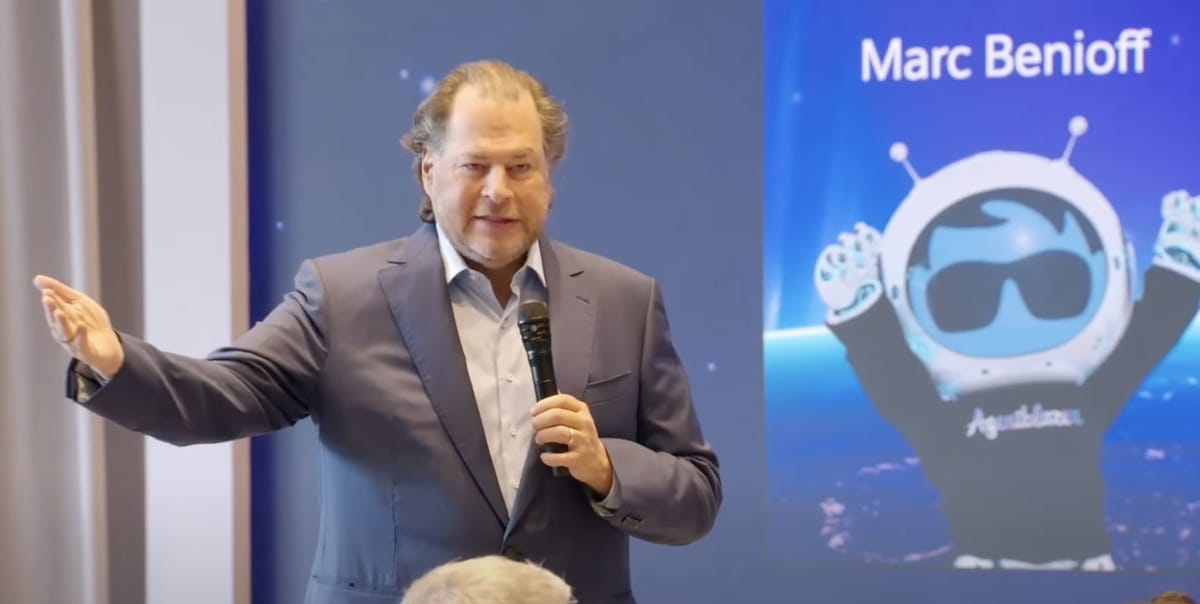 Humans + Agents = The Future of Work [Marc Benioff on AgentForce 2.0]