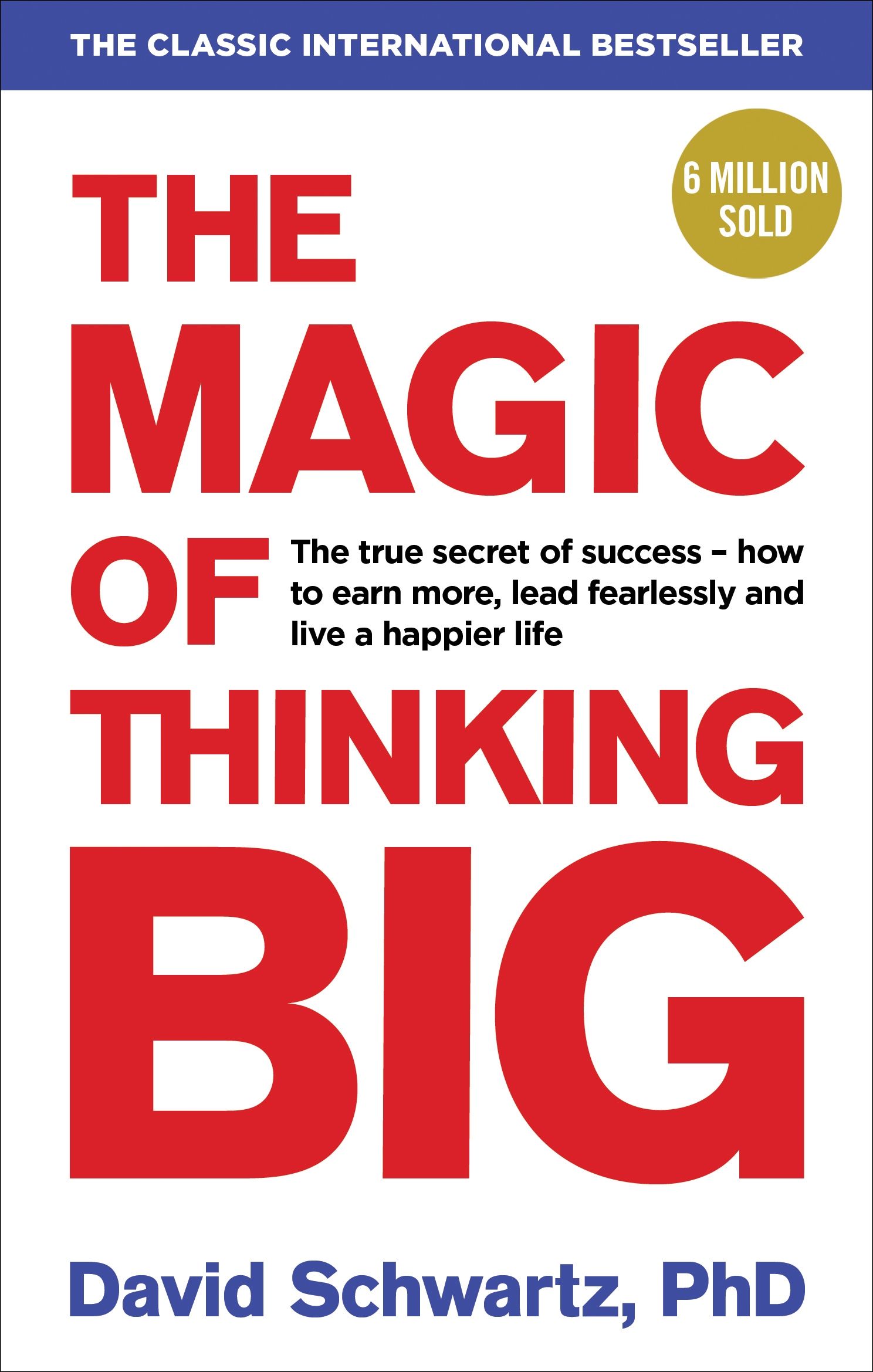 The Magic Of Thinking Big  –   David J. Schwartz