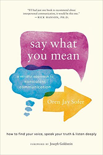 Say What You Mean: A Mindful Approach to Nonviolent Communication  – Oren Jay Sofer