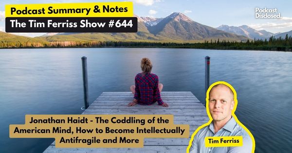 The Tim Ferriss Show – Jonathan Haidt