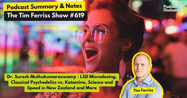 The Tim Ferriss Show – Dr. Suresh Muthukumaraswamy