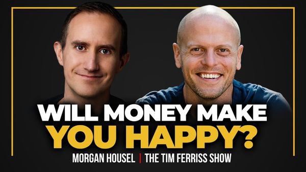 Contrarian Money and Writing Advice, Three Simple Goals to Guide Your Life | Morgan Housel | The Tim Ferris Show