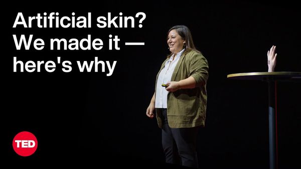 The Creation and Applications of 'Smart Skin': Touching the Future with Artificial Skin Technology | TED Talks