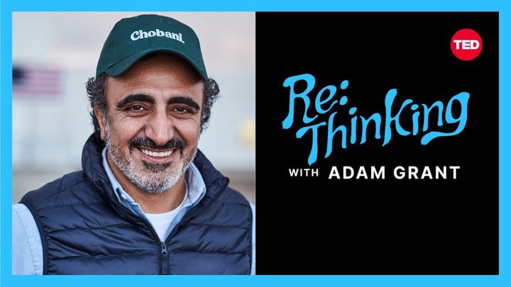 “The anti-CEO playbook” with Chobani founder Hamdi Ulukaya | ReThinking with Adam Grant