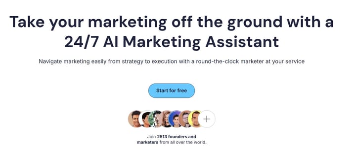 Take your marketing off the ground with a 24/7 AI Marketing Assistant